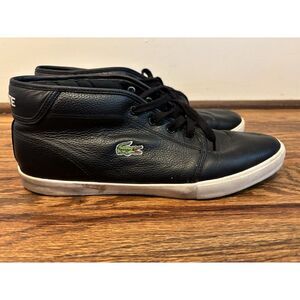Lacoste Black and White Sneakers
